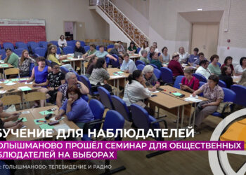 В Голышманово прошёл семинар для общественных наблюдателей на выборах