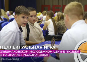 В Голышмановском молодёжном центре прошёл квиз на знание русского языка